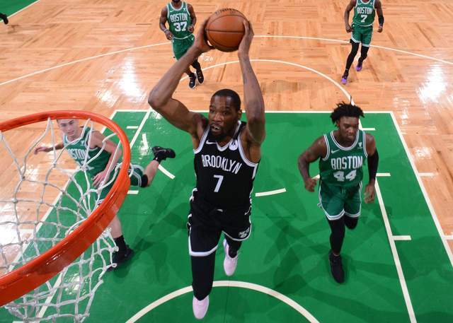  篮网杜兰特无解单打得分如探囊